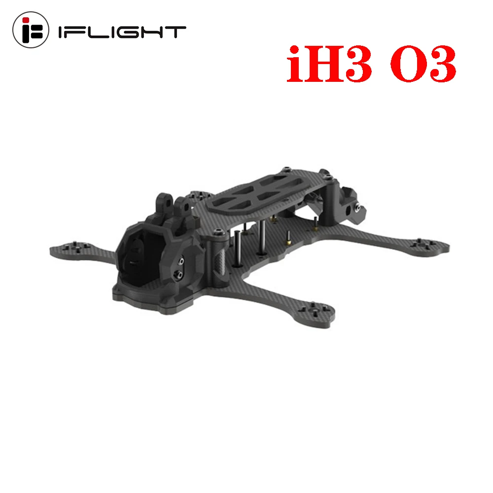 

IFlight IH3 3,5 дюймов FPV комплект рамы 168 мм H-образная рукоятка 3 мм совместимый с 15 серии бесщеточный двигатель для O3 Air Unit RC Freestyle Drone