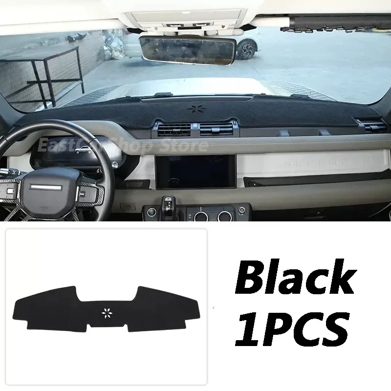 For Land Rover Defender 110 2020-2023 Car Dashboard Mat Cover Pad Anti-UV Sun Shade Instrument Panel Carpet Accessories