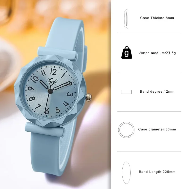 Silicone Strap Women Watch Simple Fashion Luxury Gift Quartz Watch Ladies Wristwatch Dropshipping Relojes Para Mujer