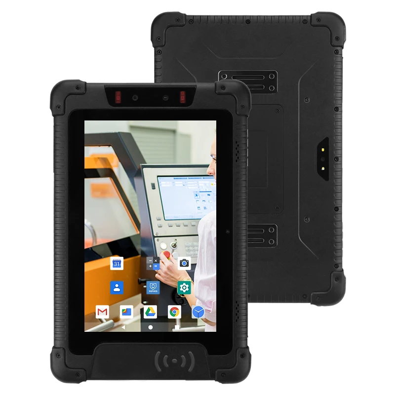 

Cheap manufacture China Android 9.0 MTK6761 Rugged Tablet 8 inch gms Fingerprint Biometric Pc