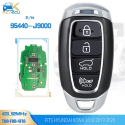 KEYECU P/N: 95440-J9000 Smart Remtoe Key 4 Button for Hyundai Kona 2018-2019 FCCID: TQ8-FOB-4F18 95440J9000