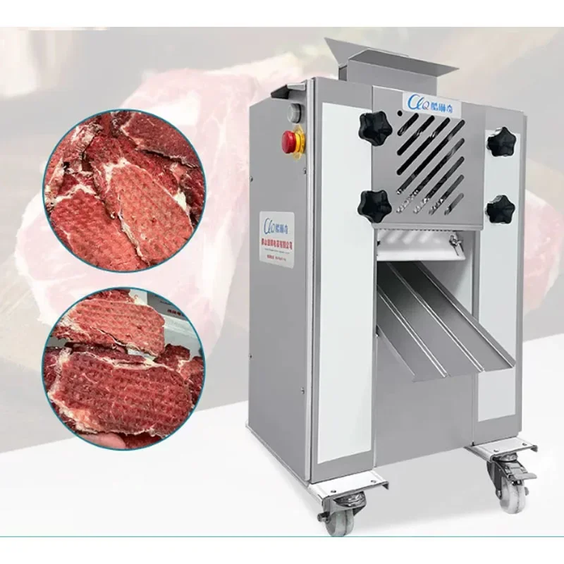 Commercial Beef Steak Tendon Cutting & Meat Tenderizing Machine, Meat Breaking Equipment for Food Processing