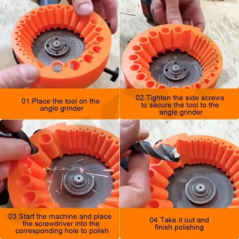 

Household Industrial Grade Electric Drill Bit Sharpening Tool, High-Precision Multifunctional Grinding Tool Accessories