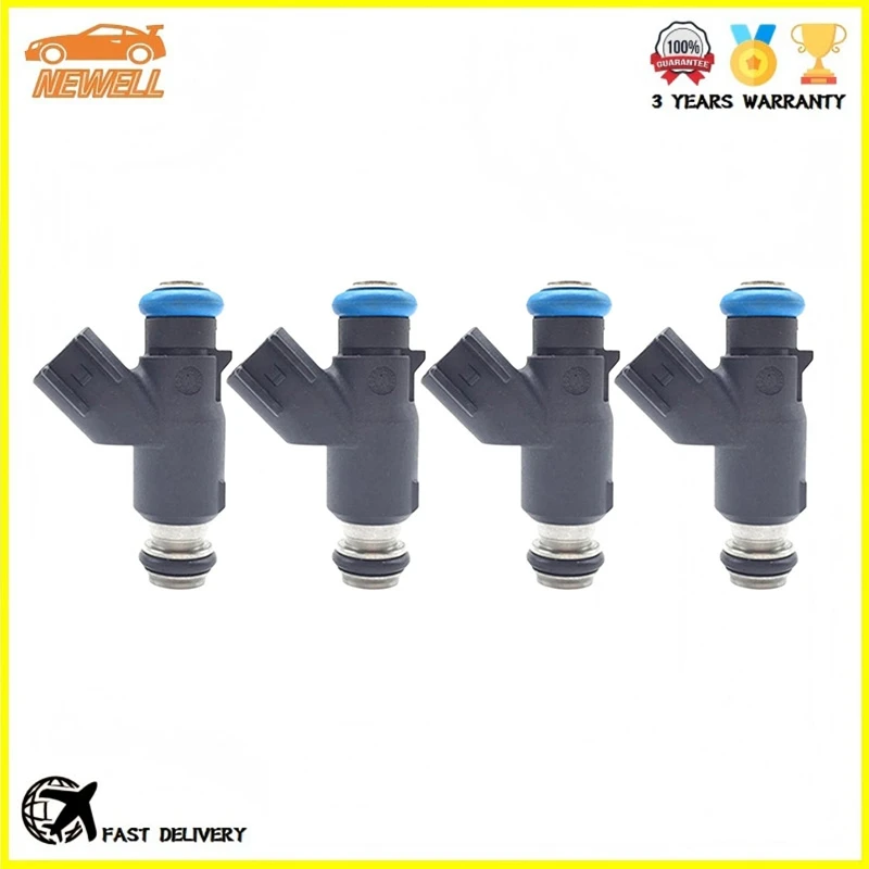 4pcs 28296253 Fuel Injector For China Junjie Nazhijie BYD F3 Changan Benben Chinese Automobile
