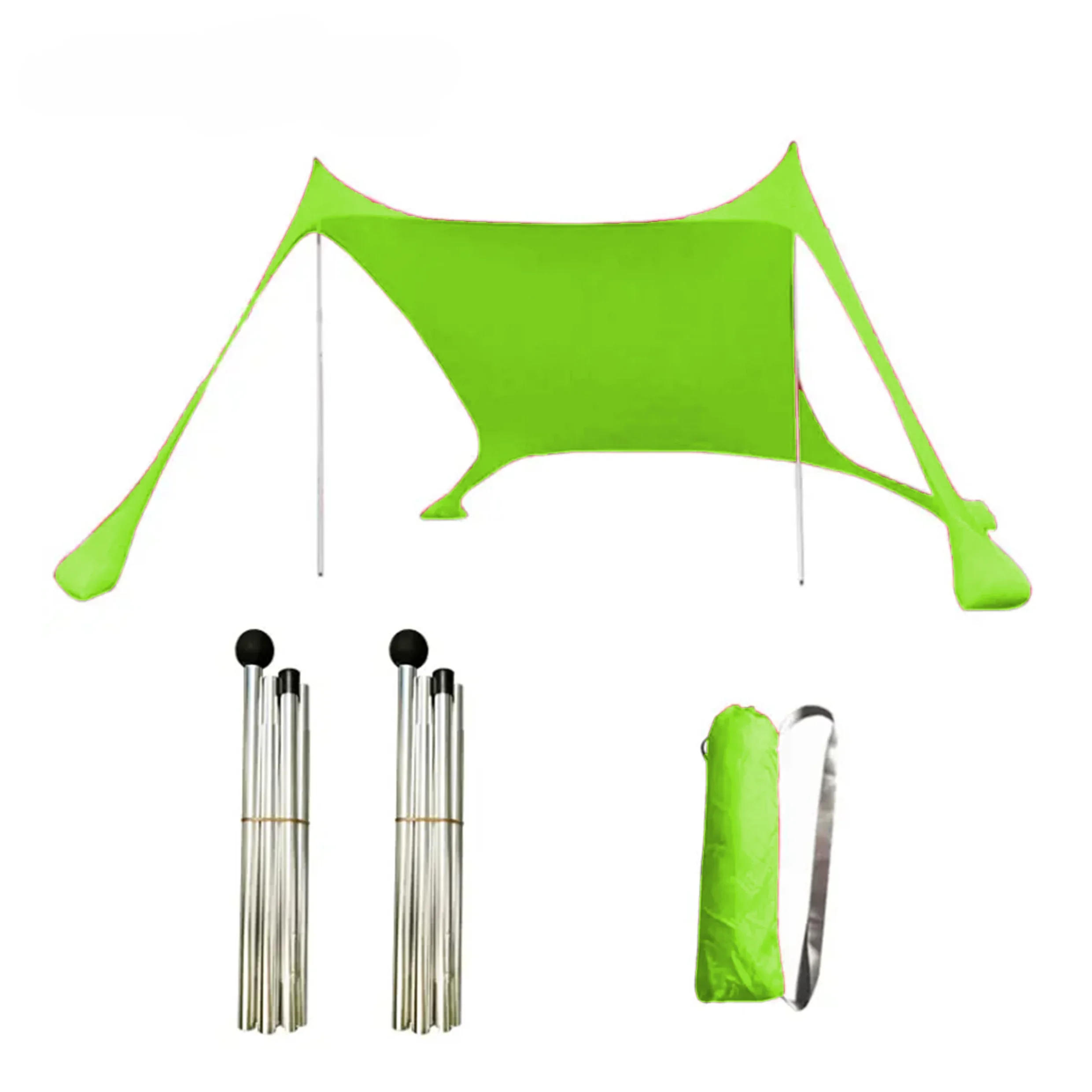 

l # Hot Sale Outdoor waterproof Portable UV50 Beach tent ,Sun Shelter ,Large Sunshade rain fly with good quality