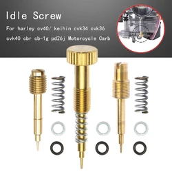 Air Adjusting Screw Idle Mixture Fuel Ratio Screw for cv40 cvk34 cvk36 cvk40 cbr cb-1g pd26j Motorcycle Carb