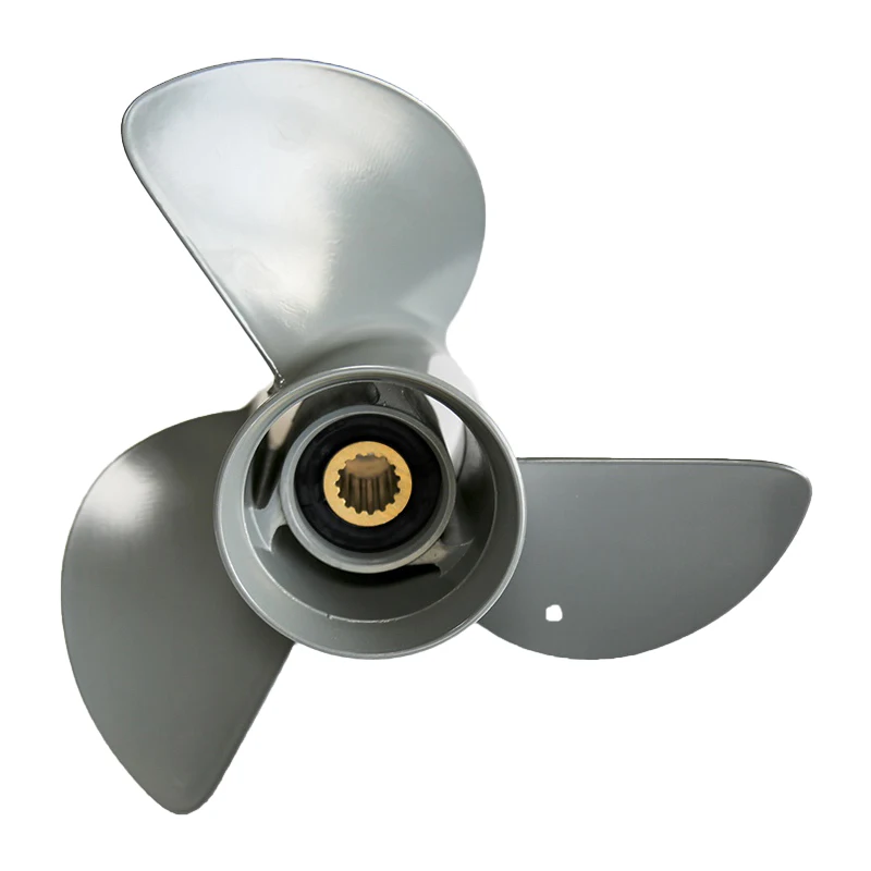 TLF قارب من الفولاذ المقاوم للصدأ 316 مصقول عالي 4 شفرات مروحة Sterndrive لليخوت