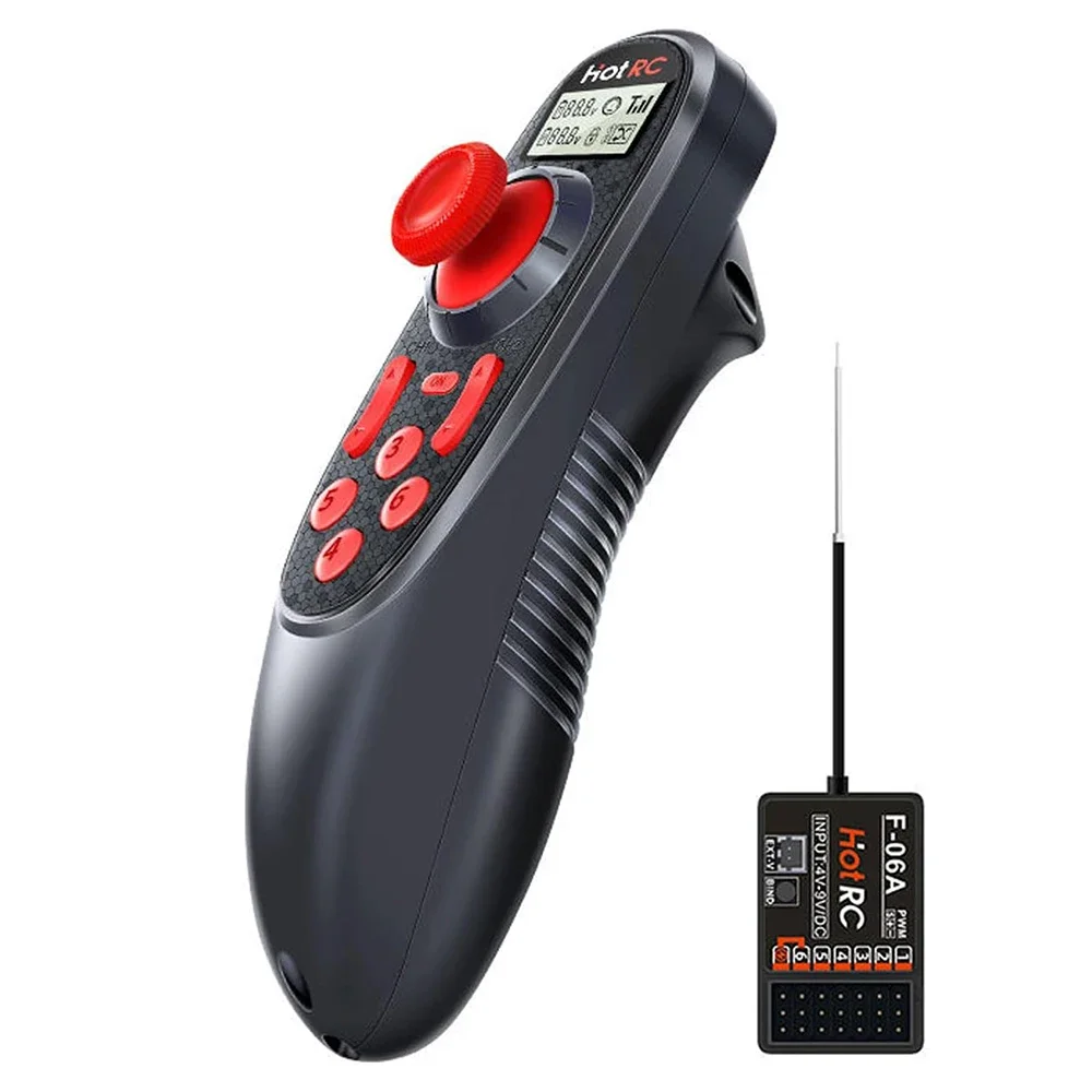 

DS600 6CH 2.4GHz RC Transmitter and Receiver Remote Controller with PWM 6 Channel Receiver for RC Boats