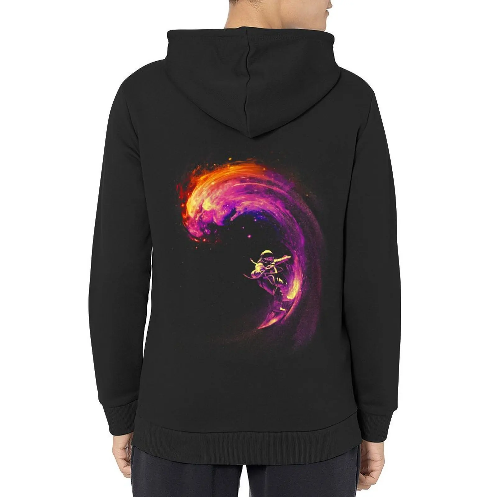 

Space Surfing Hoodie men's clothes men clothing aesthetic clothing blouse hoodie streetwear