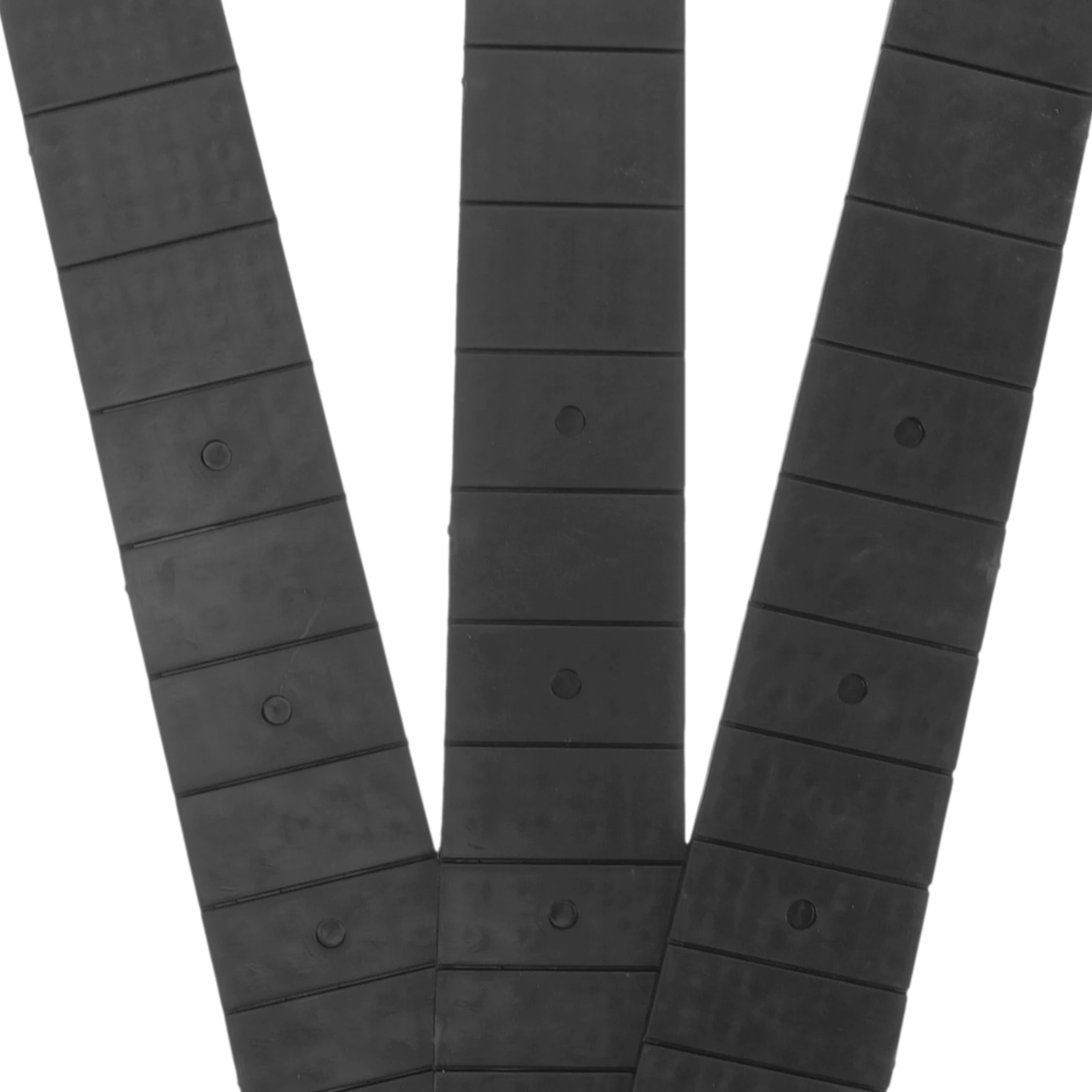 

3 Pcs Guitar Fretboard Spare Parts Ebony Neck Pad Abs Folk Replacement Headless