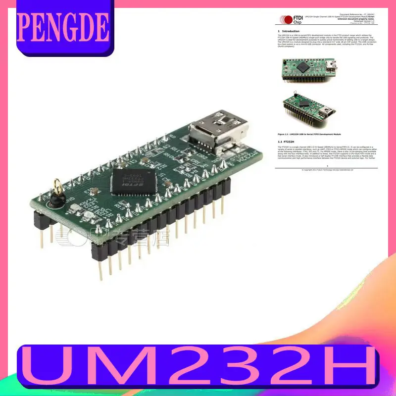 

FTDI official genuine UM232H FT232H development board JTAG/SPI/I2C/UART FIFO interface