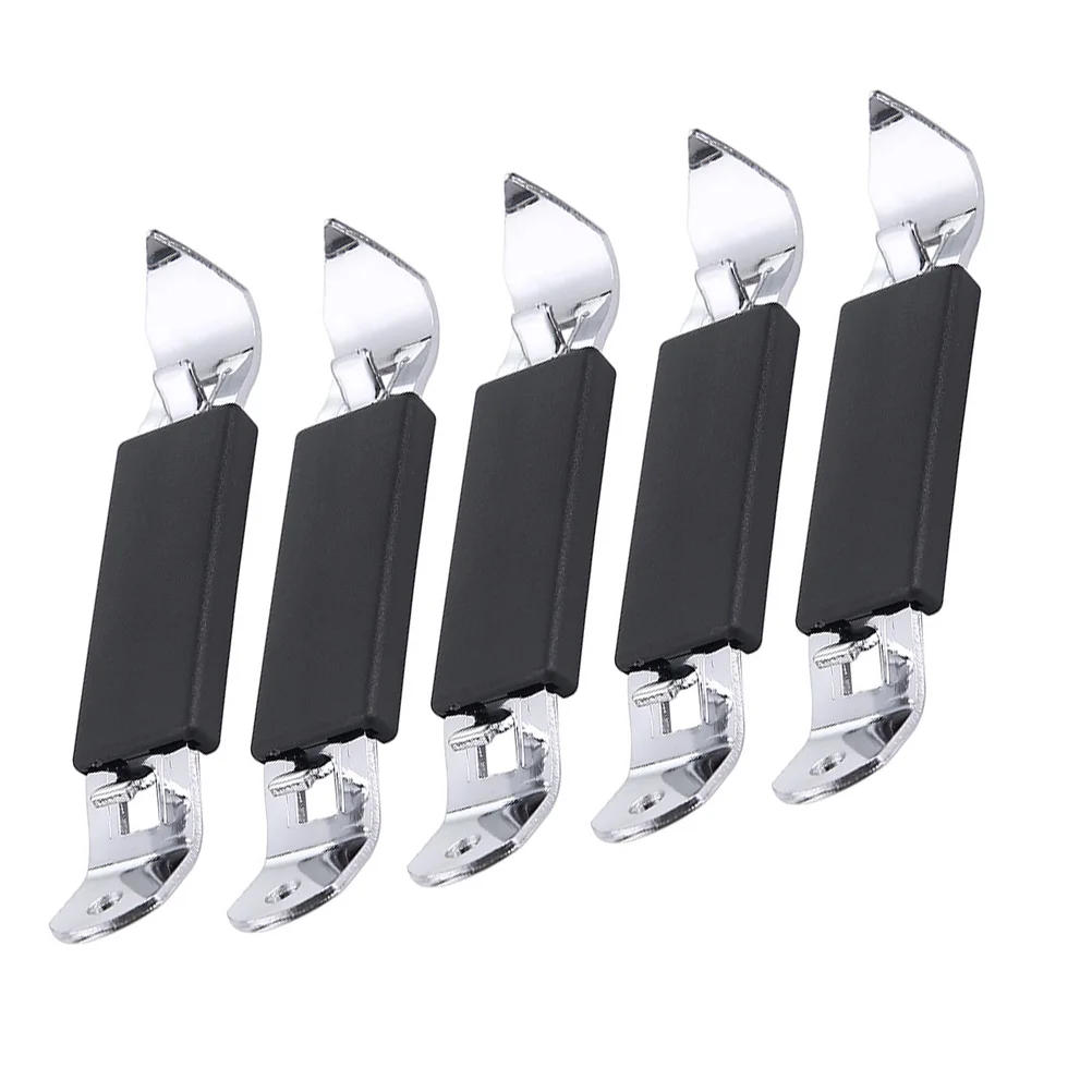 

5pcs Magnetic Bottle Opener Stainless Steel Fridge Beer Can Opener For Camping Traveling Home Kitchen Bar Club Portable Light