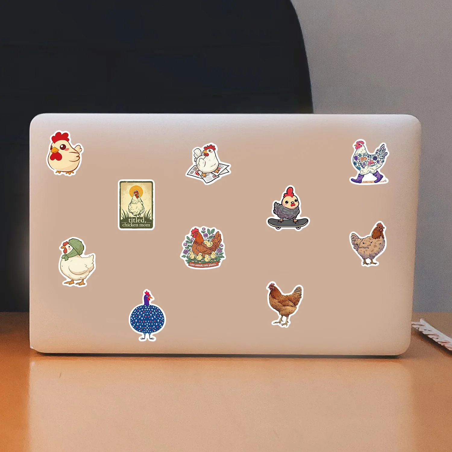 10/30/50Pcs Cute cartoon animal chicken waterproof Stickers Decal Laptop Motorcycle Luggage Snowboard Fridge Car Pegatinas