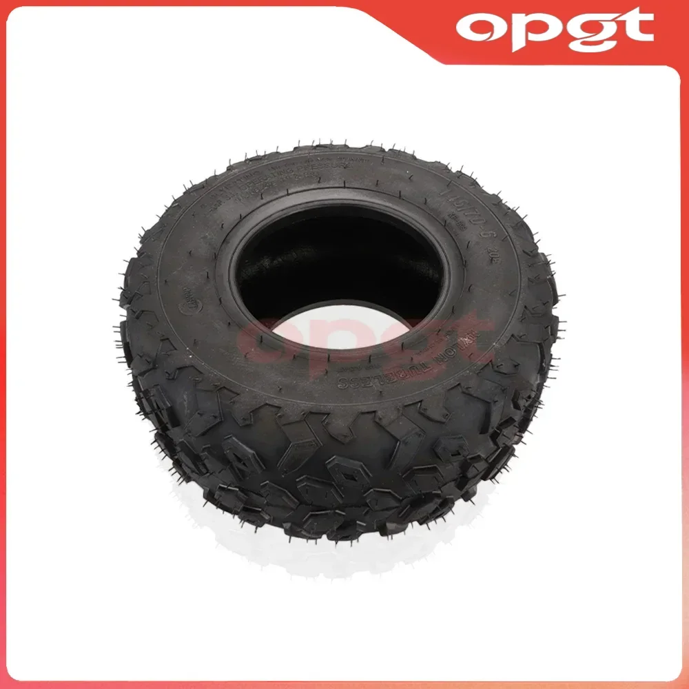 OPGT 145/70-6-Inch Off-Road Tubeless Thickened Vacuum Tire Small Four-Wheel Go-Kart ATV Accessories 6-Inch  Modification