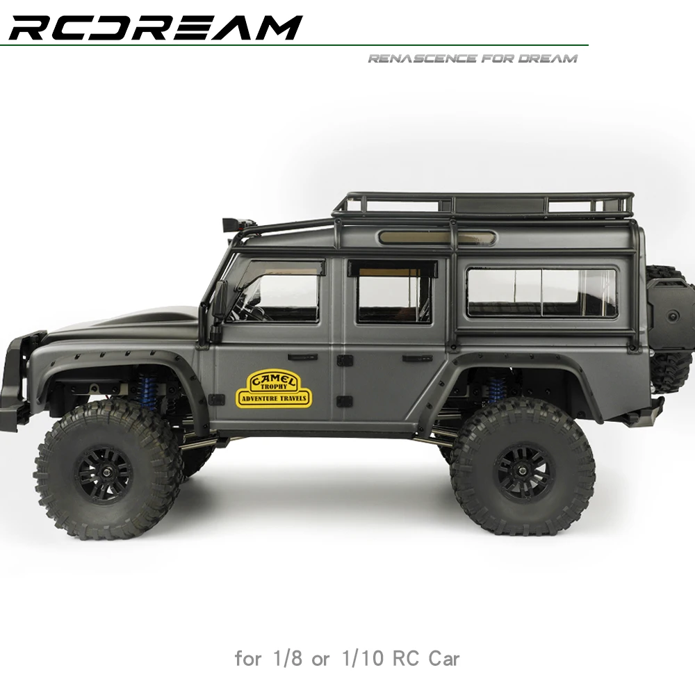 Waterproof Camel Yellow Sticker Decoration for 1/10 RC Crawler Car TRX4 Defender Ford Bronco AXIAL SCX10 RC4WD D90 Sport Jeep