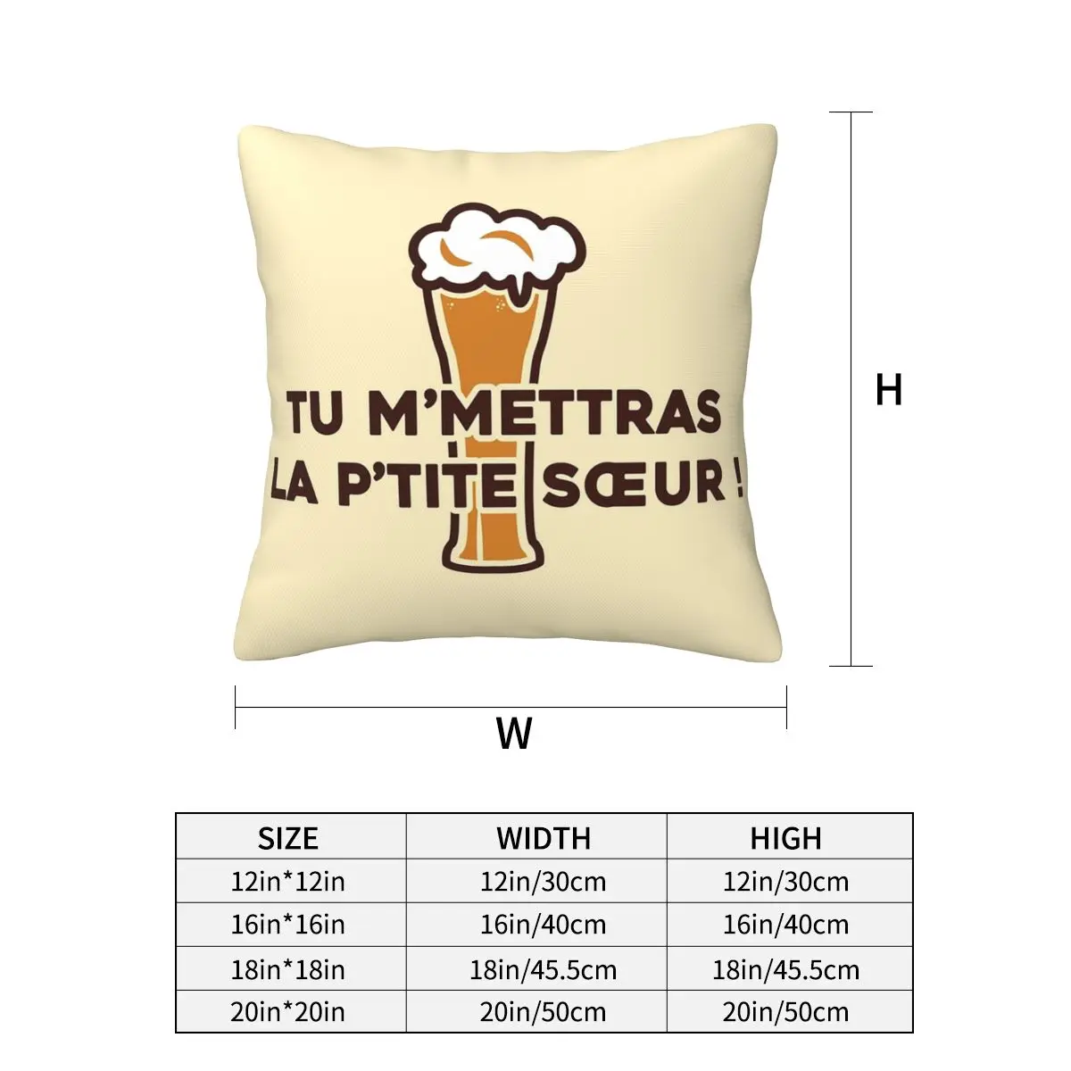 You Will Send Me The Little Sister! - Dikkenek Square Pillowcase Pillow Cover Cushion Zip Decorative Throw Pillow for Home Car