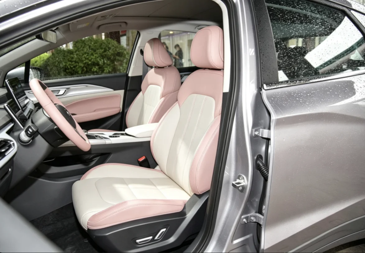 Für Geely Geometry C 2020 Maßgefertigte Autositzbezüge Luxuriöses Nappaleder 100% Passgenau Innenraumzubehör 360 ° Vollständige Abdeckung – Detail 7