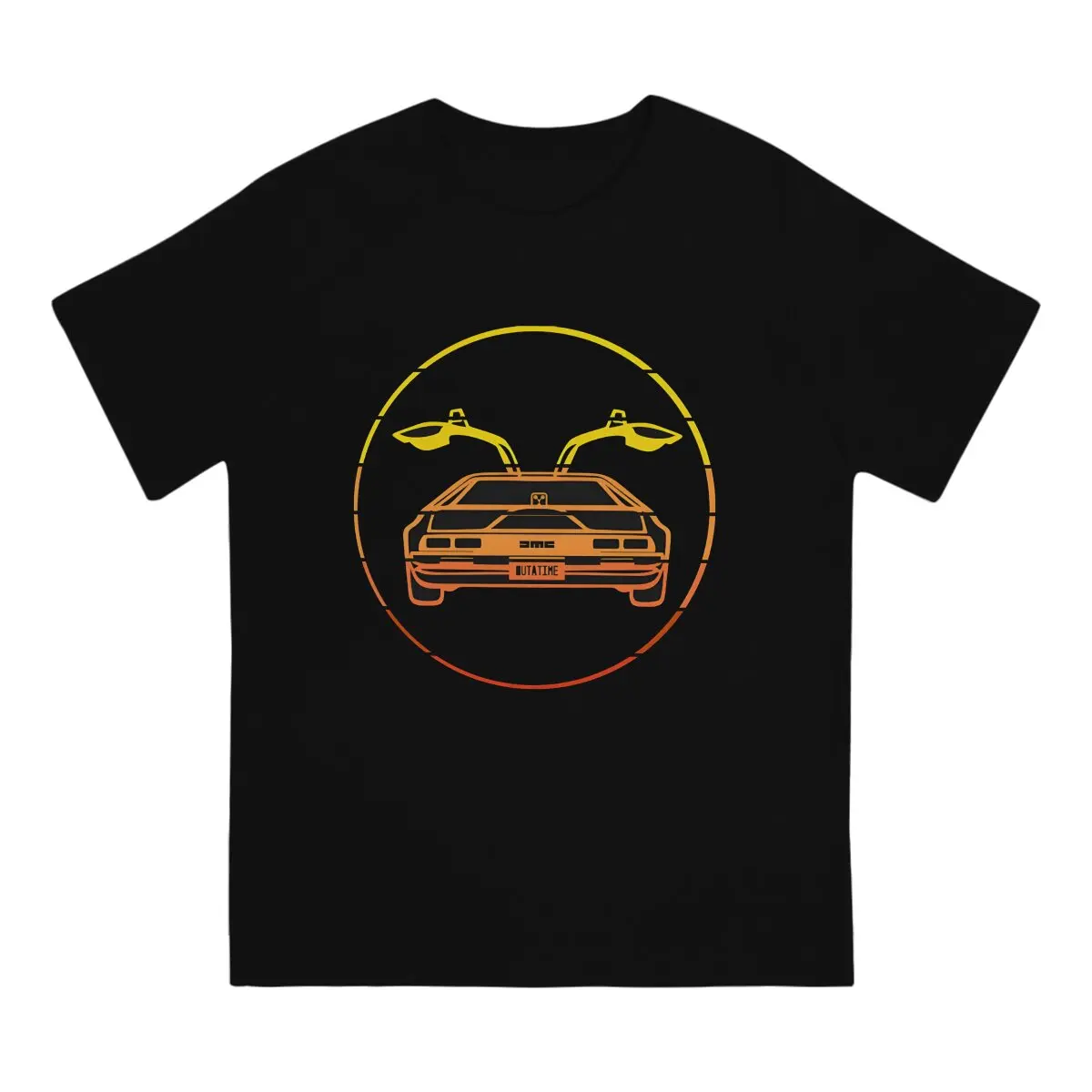 The Delorean Sunset Unique TShirt Back To The Future Casual T Shirt Newest T-shirt For Adult