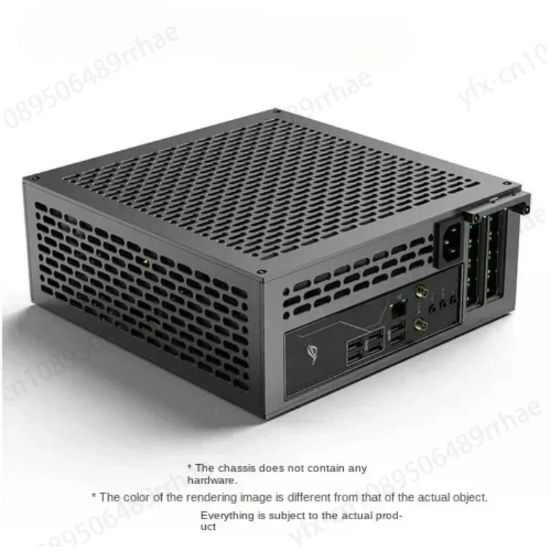 Single-display 1u Power Supply Itx Chassis Double-sided Chamfer Lzmod 5L  A24-V5 Dual-slot