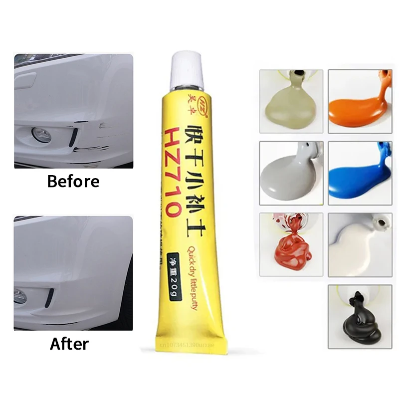 Car Scratch Remover Car Body Putty Scratch Filler Quick Drying Putty Auto Painting Pen Assistant Smooth Vehicle Paint Care