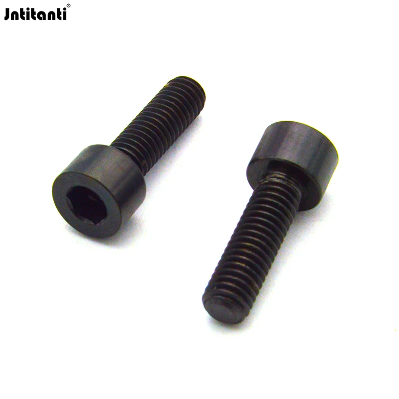 Jntitanti Gr.5 titanium hex head titanium screw bolt 1pc M6X20/30mm for Motorcycle bicycle auto part etc