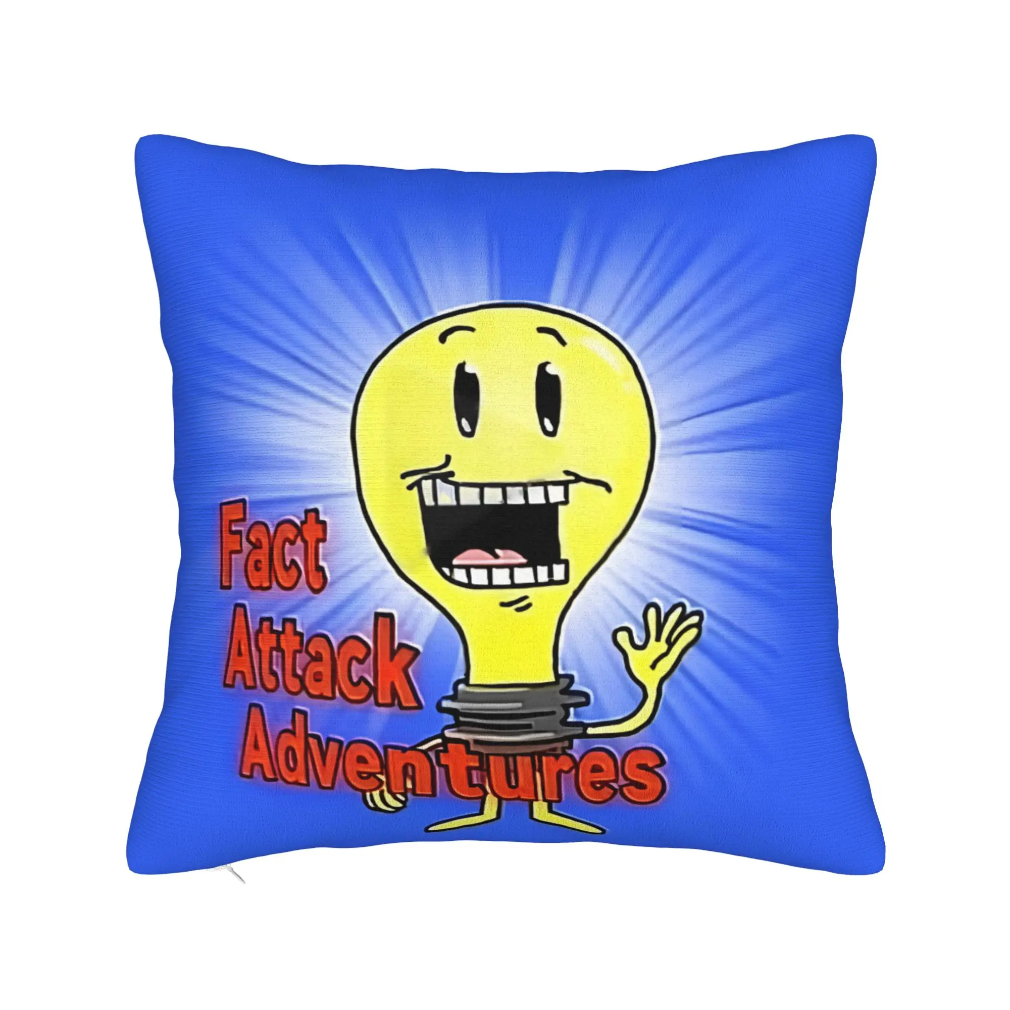 New Style Living Room F-Fact A-Attack Adventures Decor Pillowcases Merch  Pillow Covers Zippered Multi-Size