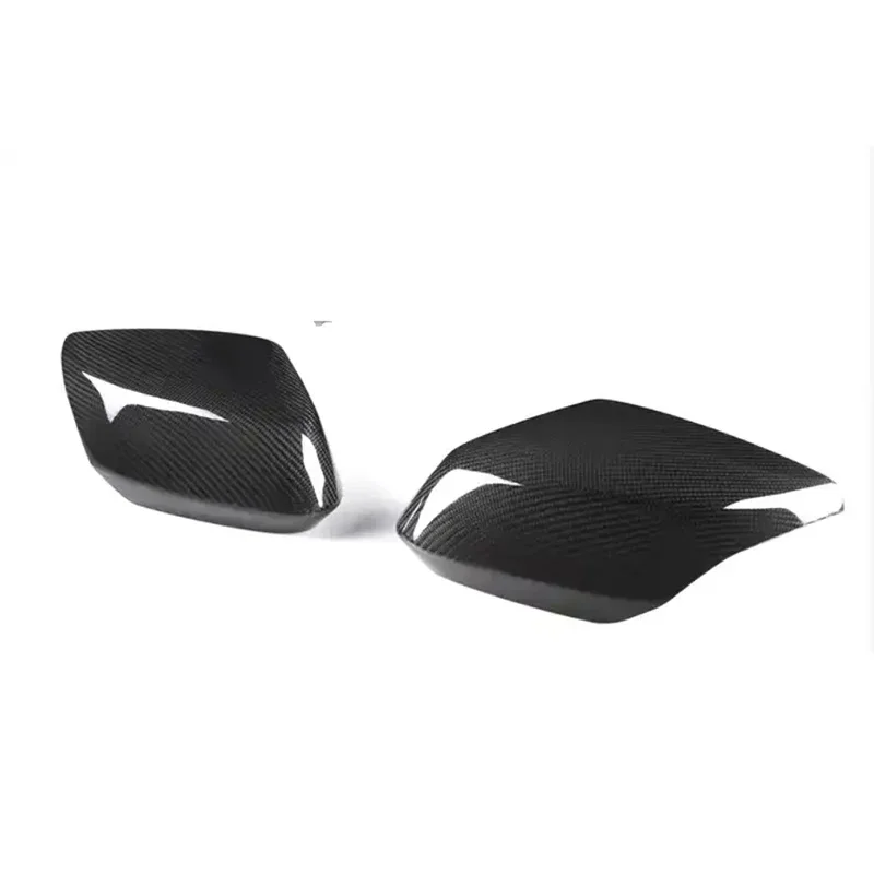 Sport Style Dry Carbon Fiber Side Mirror Cover Caps for Chevrolet Corvette C8 2020+