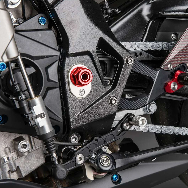 Motorcycle Accessories CNC M24*1.5 Rear Wheel Axle Nut Screw For YAMAHA YZF-R1 2004-2018 YZF-R6 2006-2017  r1 r6 - Image 6