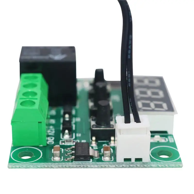 XH W1209 Digital High Precision Temperature Controller With LED Display And Waterproof Probe For Aquarium Greenhouse DIY