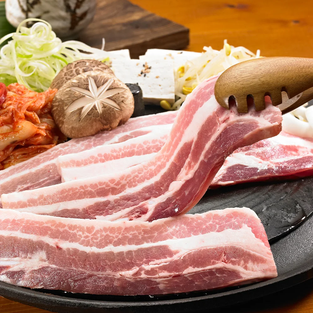 Choose 500g / 1kg domestic chilled pork belly