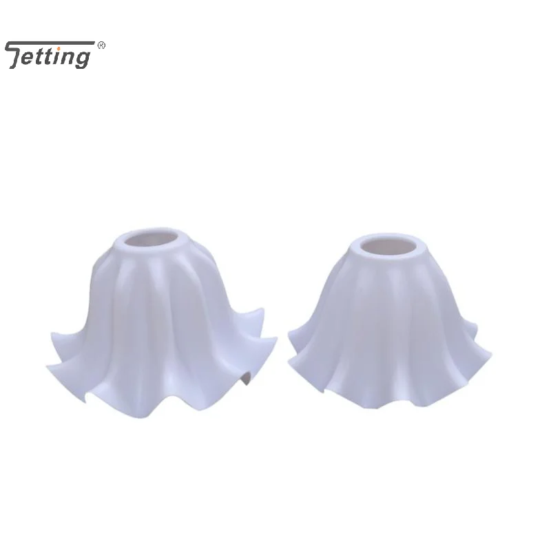 1Pcs DIY Wall Night Restaurant Chandelier Replacement E27 Plastic Bell Orchid Lampshade Hanging Lamp Accessories Table Parts