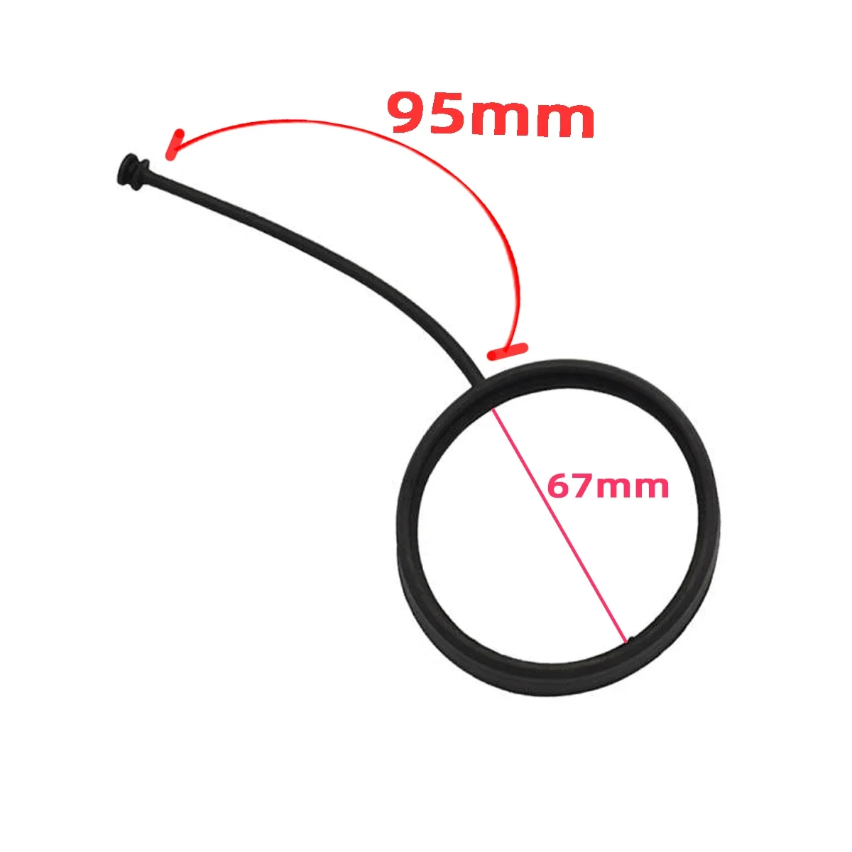 1x Petrol Diesel Fuel Tank Gas Filler Cap Rope For Mercedes Benz A B C E S G M R CLA ML GL GLC GLA GLK SL SLK Class 2011-2023