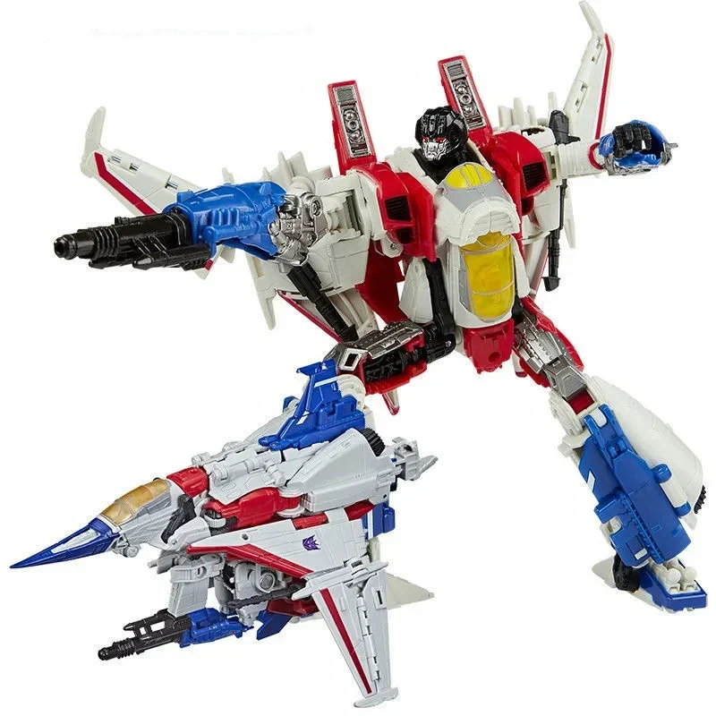 ในสต็อกของแท้ Hasbro SS72 Starscream Transformers Action อะนิเมะรูปตุ๊กตารูปปั้นเครื่องประดับของขวัญ