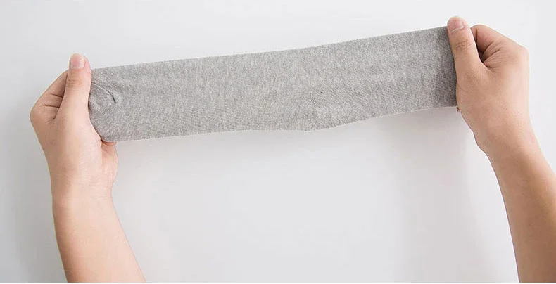 6 Paar Herrensocken aus 100 % Baumwolle, Schwarz, Weiß, Grau, Business-Männer, Röhrensocken, weich, atmungsaktiv, Frühling und Sommer, für Herrensocken in Übergröße – Detail 11