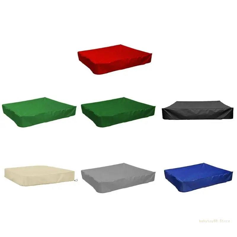 

Y4UD Square Sandboxes Sandpit Lid with Easy Cleaning Feature Maintain Clean and Neat Sandpit for Home Backyard Play Areas