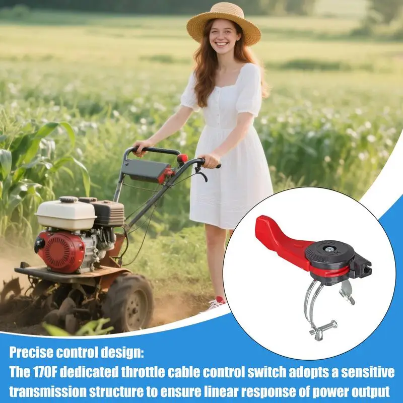 

Throttle Control Switches Handlebar Throttle Lever Assembly Accelerator Replacement Parts Assistant Switches For Road Cutter