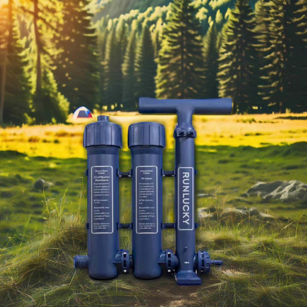 Runxin Premium Outdoor Emergency Manual UF Water Filter For River Purification And Water Treatment Machinery