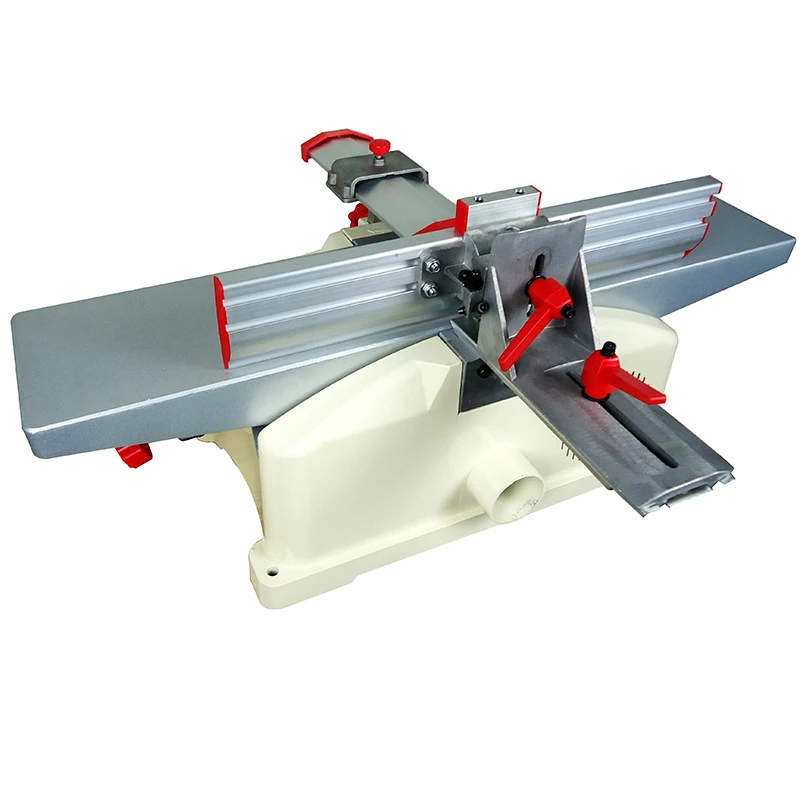 Bench Planer 220V 1280W Home Woodworking Flat Wood Planer High Speed Wood Electric Wood Planer Copper Motor JJP-5015