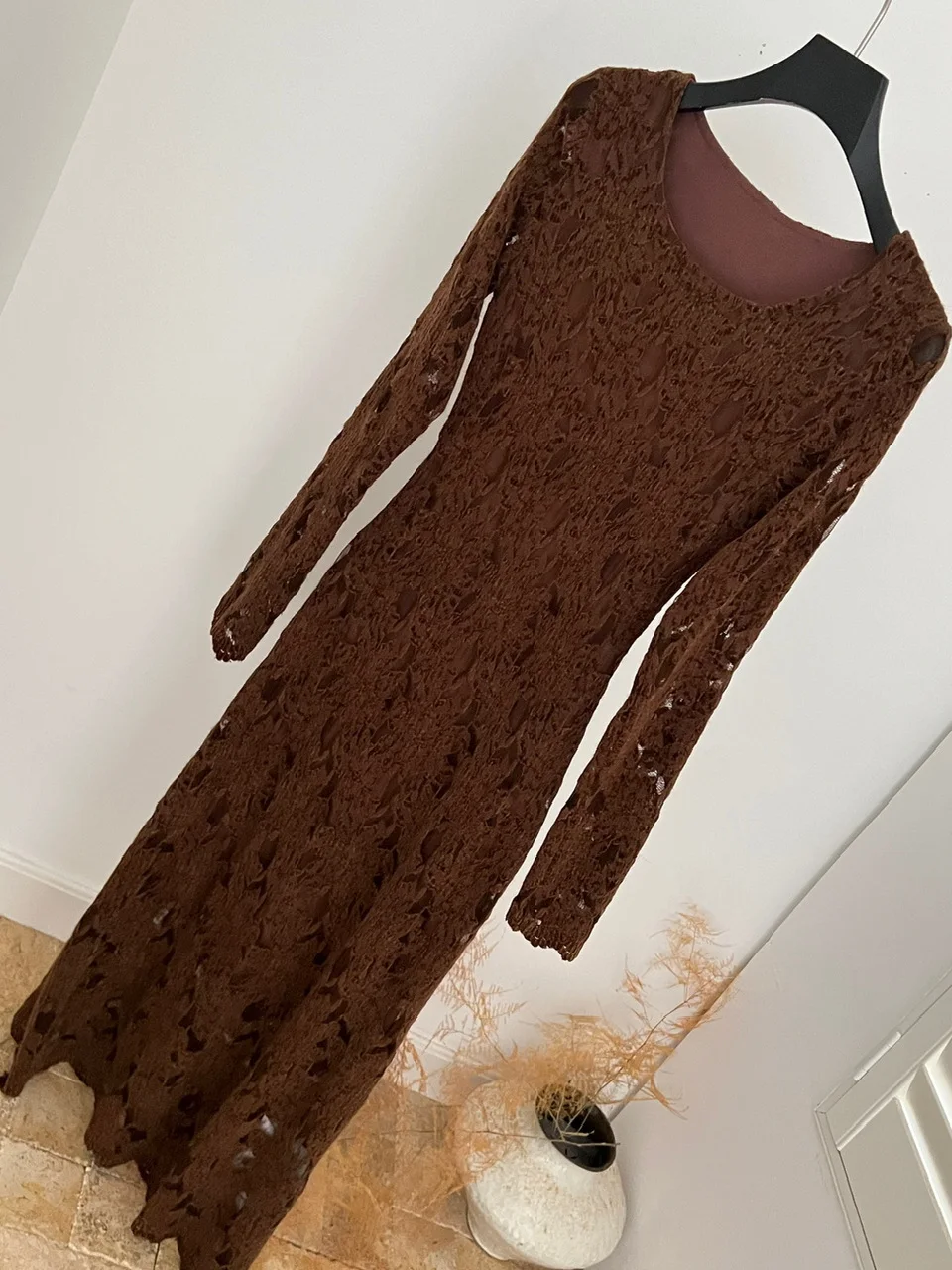 الرجعية Sle الدانتيل الربط طويل Sve الدكتور التخسيس Faionable الخريف الشتاء وصول جديد Ele كل مباراة ألياف البوليستر