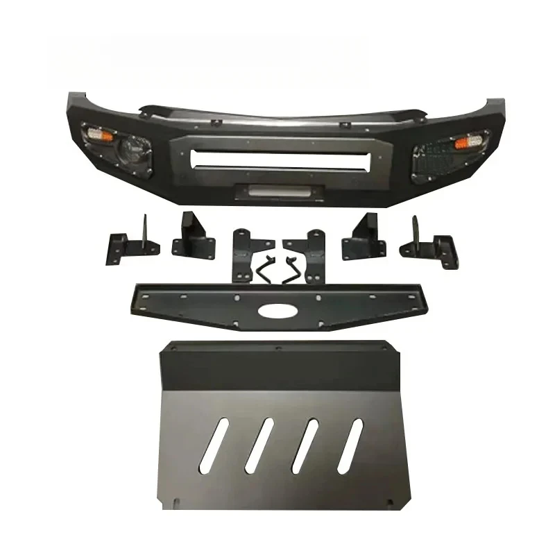 

2019 PAJERO Sport Front Bumper — Powder-Coated Steel, Impact-Resistant