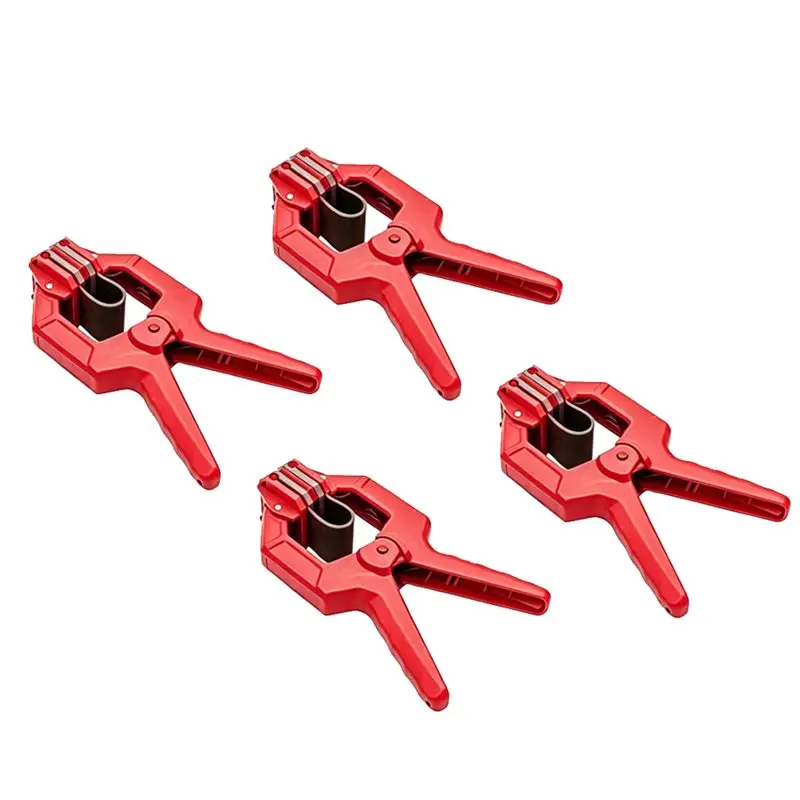 

A93Z One-Handed Edge Banding Clamp With Stretch Band - Non-Marring With Pivoting For Uniform Pressure Glue Ups