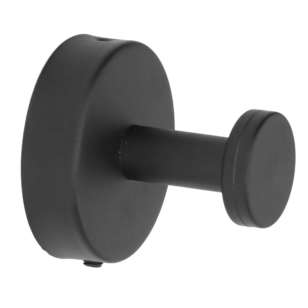 Practical 304 Stainless Steel Coat Hook Durable Round Base Towel Hook Easy Installation Multipurpose Towel Hanger Wall Mounted