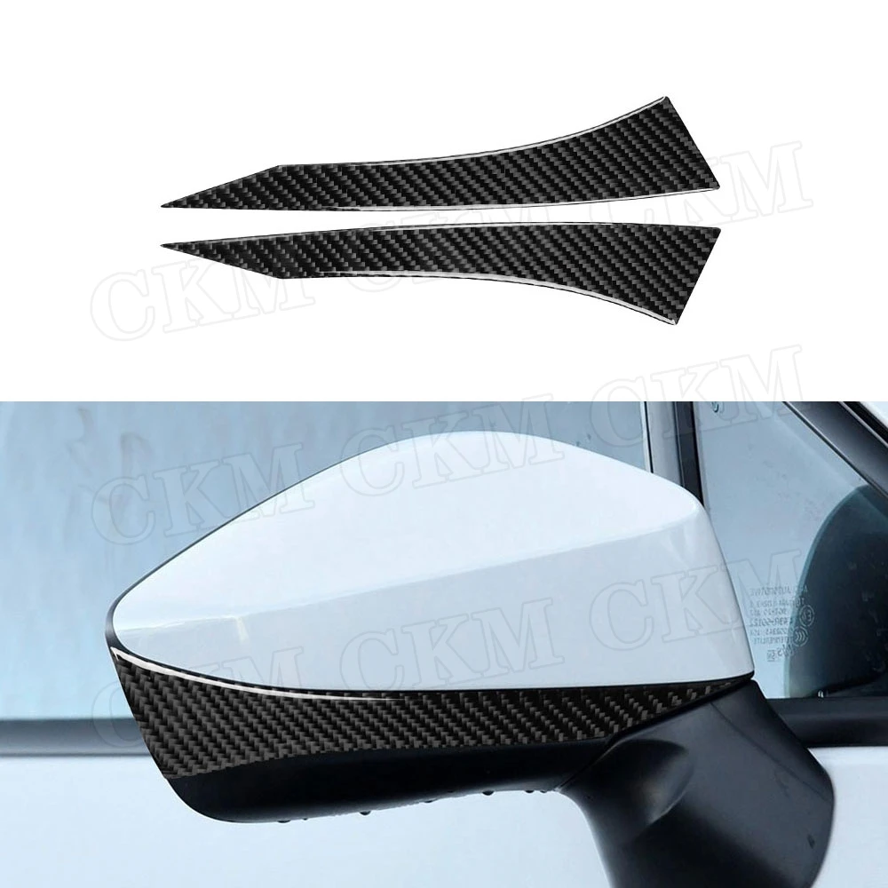 

Carbon Fiber Car Rearview Mirror Cap Anti Collision Decoration Trim Stickers For Toyota GT86 FT86 ZN6 Subaru BRZ 2013-2020