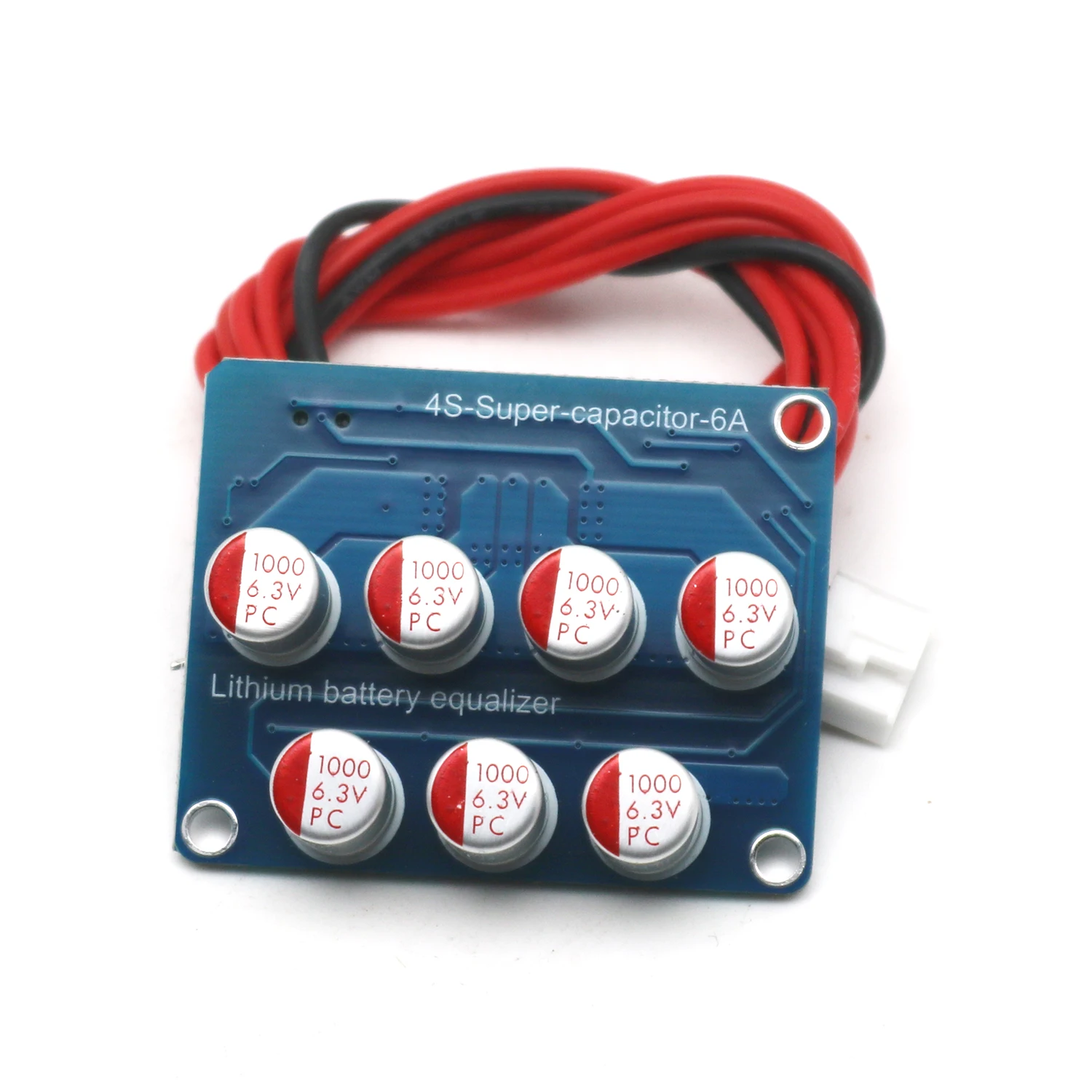 4S 6A Active Equalizer Lifepo4 Li-ion Lithium Battery Balancer Energy Transfer Balance Board F/ 4 Strings 12V BMS Protection