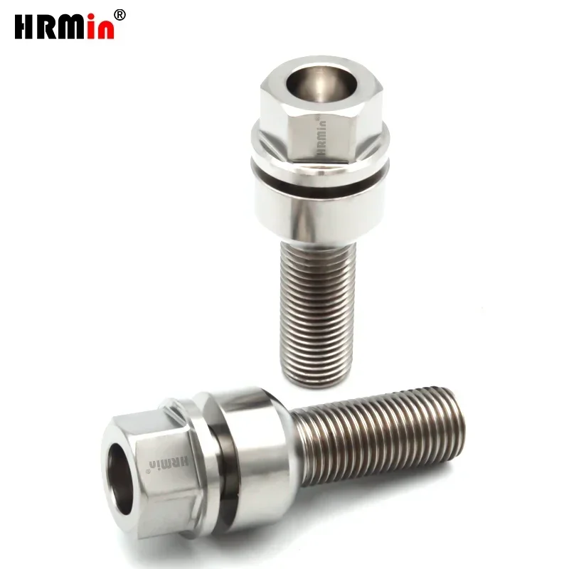 

Высокопроизводительные болты для автомобильных колесных дисков из титанового сплава Ti-6Al-4V, класс прочности 10.9, шестигранная головка с шаровым упором, 17 мм, M14x1.5x35 мм