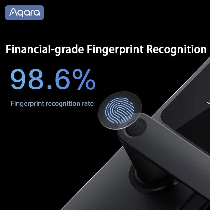 Smart Zigbee Aqara Door Lock A100 Pro Fingerprint Password NFC for Homekit Home Key Watch