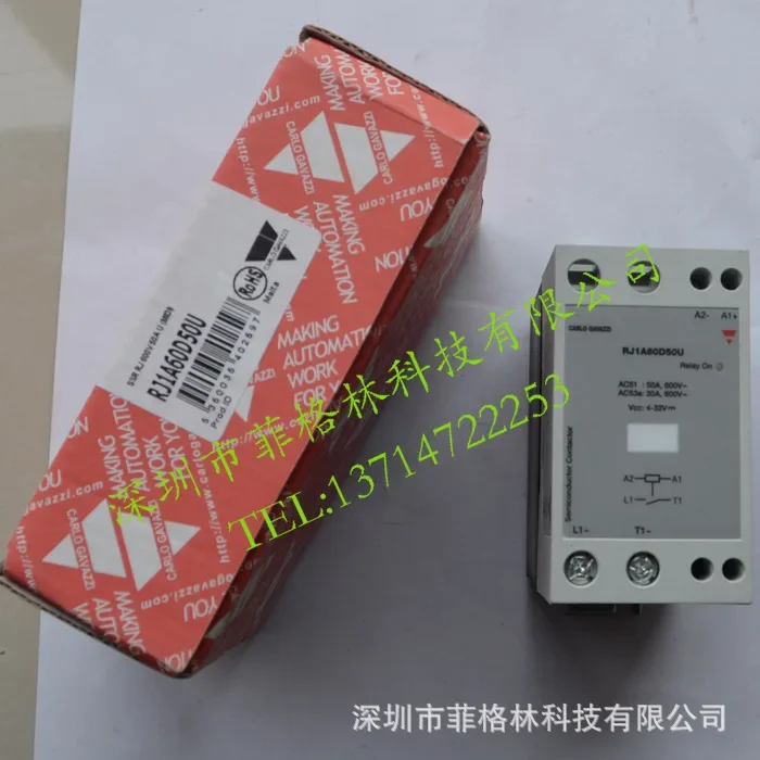 2026 RJ1A60D50U Discontinued RGC1A60D42KGU Carlo Gavazzi Solid State Relay