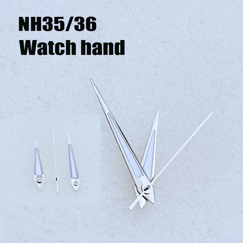 Watch accessories parts hour minute second hand three pointer gold silver NH35 NH36 pointer Watch hand