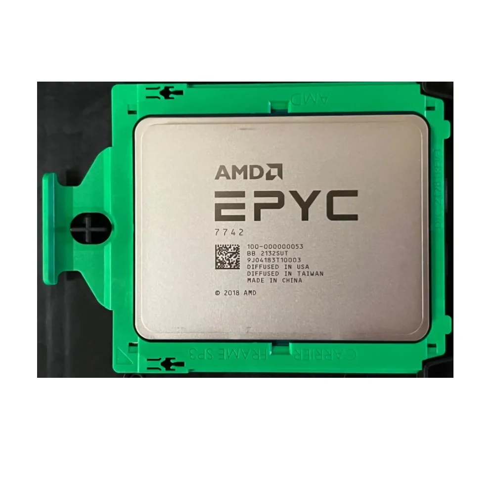 

Bulk CPU EPYC 7742 Processor 64 Cores 128 Threads Base Clock 2.25 Ghz Up to 3.4 Ghz PCIE 4.0 225W L3 Cache 256 MB For server