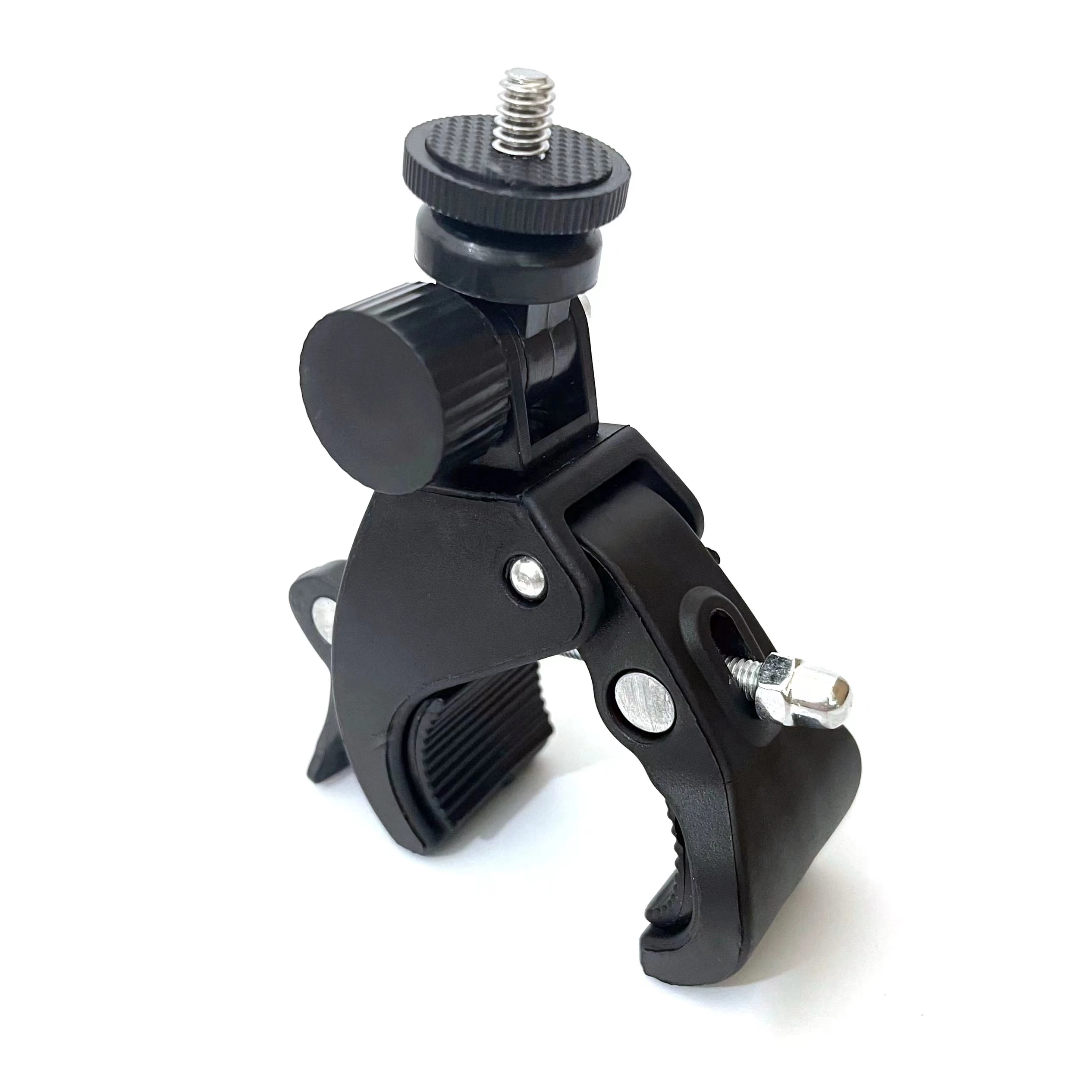 Sports camera accessories, gimbal bracket, bicycle clip, 360 degree rotating fixed clip, single car pipe clip, powerful clip